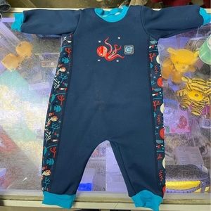 Splash about warm in one bathing suit